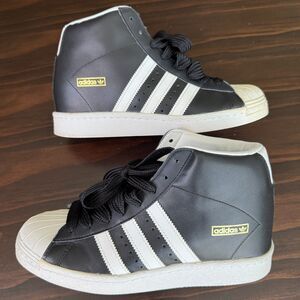 adidas gazelle silver green womens ADIDAS superstar Up Wedge FW0118 Women's Shoes Cloud white-core Black   Majolie Designs